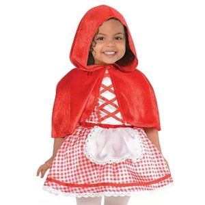 Little Red Riding Hood 2 Pc Costume 12-24 Months